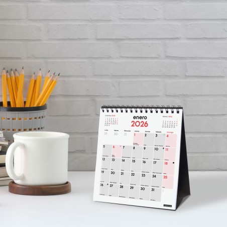 30288-CALENDARIO 2026 SOBREMESA NEUTRO ESCRIBIR XS 140X150MM FINOCAM 780140026