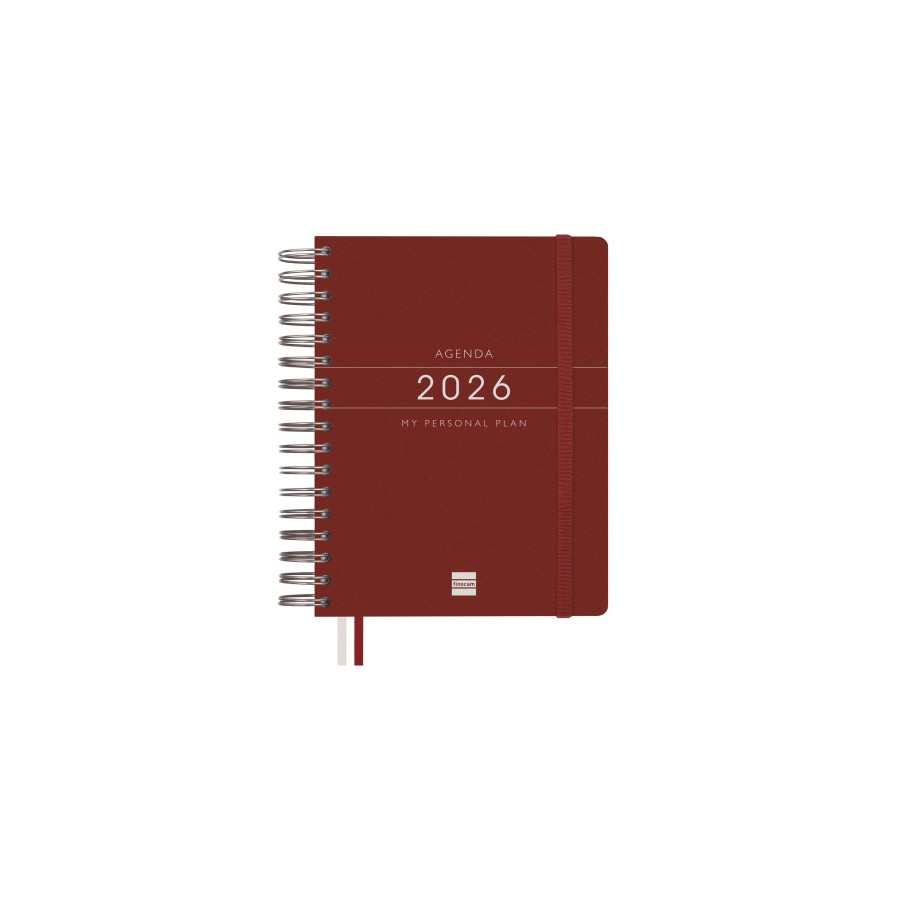 30393-AGENDA 2026 TEMPUS 1/4 155X217MM DIA PAGINA BURDEOS FINOCAM 626307426 30393-AGENDA 2026 TEMPUS 1/4 155X217MM DIA PAGINA BURDEOS FINOCAM 626307426