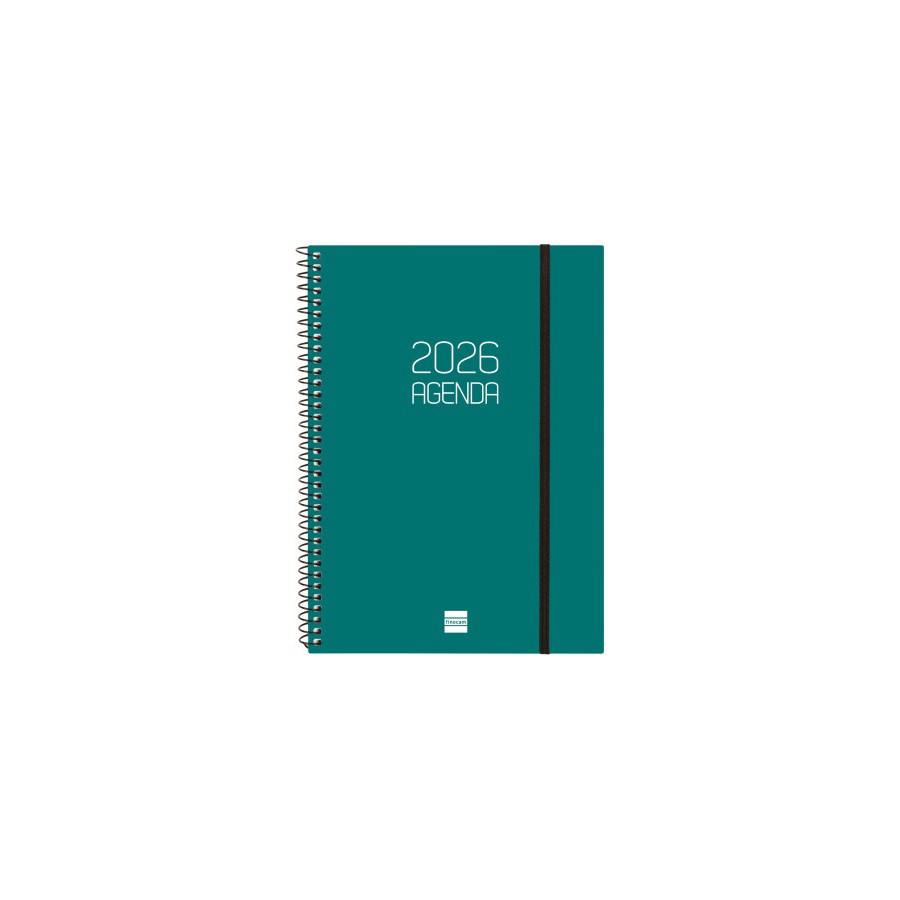 30433-AGENDA 2026 BASIC OPAQUE E10 155X212MM SEMANA VISTA HORIZONTAL VERDE FINOCAM 742762026 30433-AGENDA 2026 BASIC OPAQUE E10 155X212MM SEMANA VISTA HORIZONTAL VERDE FINOCAM 742762026