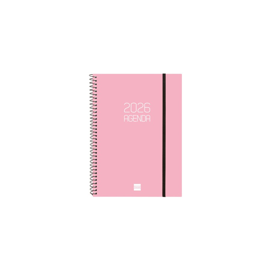 30435-AGENDA 2026 BASIC OPAQUE E10 155X212MM SEMANA VISTA HORIZONTAL ROSA FINOCAM 742764526 30435-AGENDA 2026 BASIC OPAQUE E10 155X212MM SEMANA VISTA HORIZONTAL ROSA FINOCAM 742764526