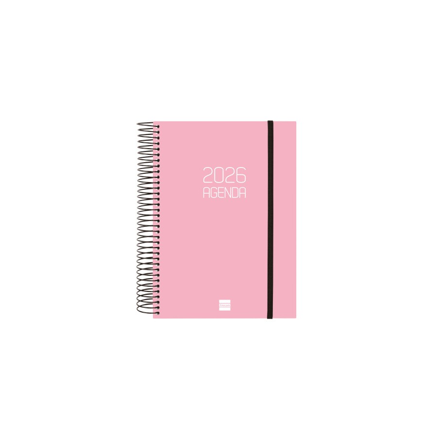 30447-AGENDA 2026 BASIC OPAQUE E10 155X212MM DIA PAGINA ROSA FINOCAM 742914526 30447-AGENDA 2026 BASIC OPAQUE E10 155X212MM DIA PAGINA ROSA FINOCAM 742914526