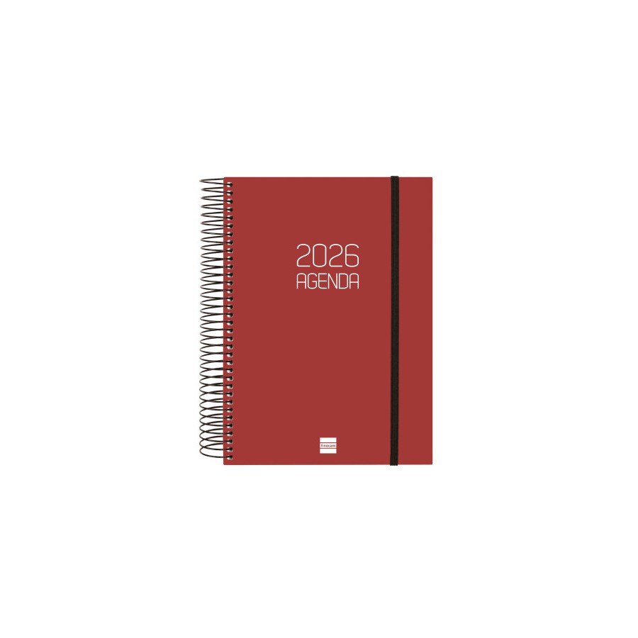 30451-AGENDA 2026 BASIC OPAQUE E10 155X212MM DIA PAGINA BURDEOS FINOCAM 742917426 30451-AGENDA 2026 BASIC OPAQUE E10 155X212MM DIA PAGINA BURDEOS FINOCAM 742917426