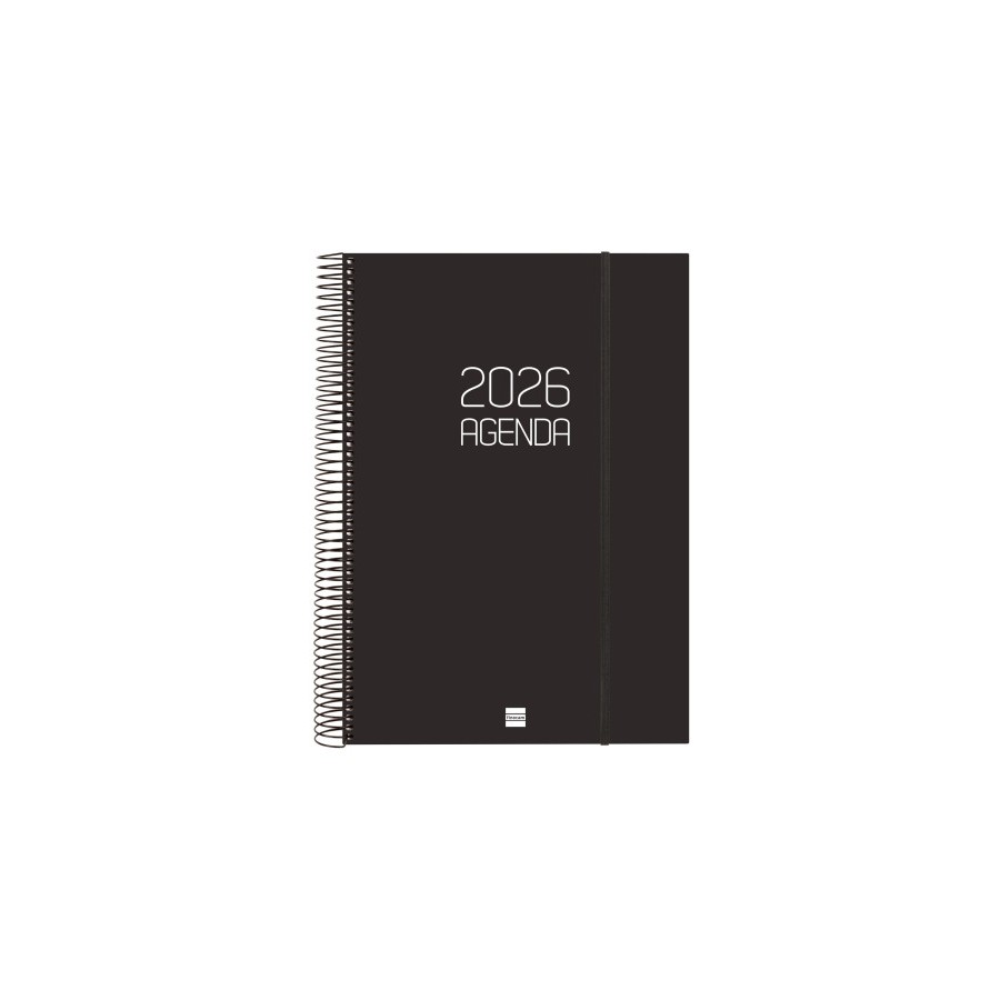 30458-AGENDA 2026 BASIC OPAQUE E40 210X297MM DIA PAGINA NEGRO FINOCAM 742926026 30458-AGENDA 2026 BASIC OPAQUE E40 210X297MM DIA PAGINA NEGRO FINOCAM 742926026