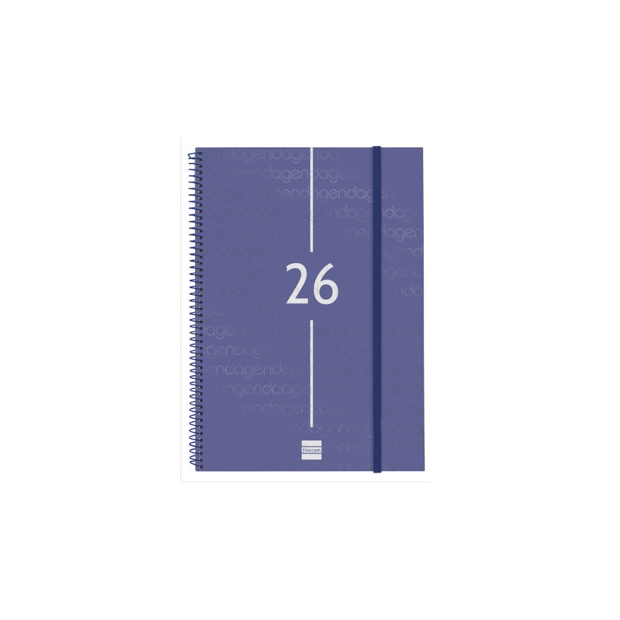 30472-AGENDA 2026 BASIC YEAR E40 210X297MM SEMANA VISTA HORIZONTAL AZUL FINOCAM 741461026 30472-AGENDA 2026 BASIC YEAR E40 210X297MM SEMANA VISTA HORIZONTAL AZUL FINOCAM 741461026