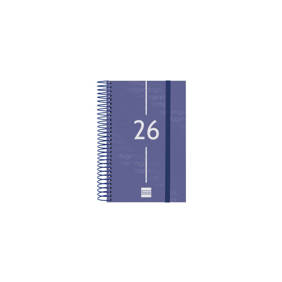 30476-AGENDA 2026 BASIC YEAR E5 117X181MM DIA PAGINA AZUL FINOCAM 741091026 30476-AGENDA 2026 BASIC YEAR E5 117X181MM DIA PAGINA AZUL FINOCAM 741091026