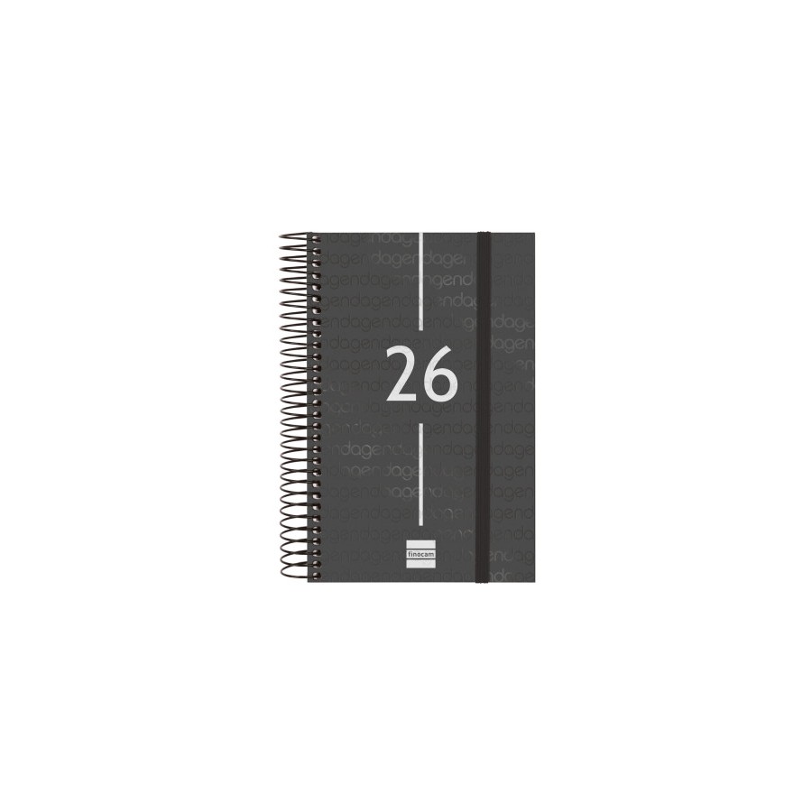 30480-AGENDA 2026 BASIC YEAR E5 117X181MM DIA PAGINA NEGRO FINOCAM 741096026 30480-AGENDA 2026 BASIC YEAR E5 117X181MM DIA PAGINA NEGRO FINOCAM 741096026