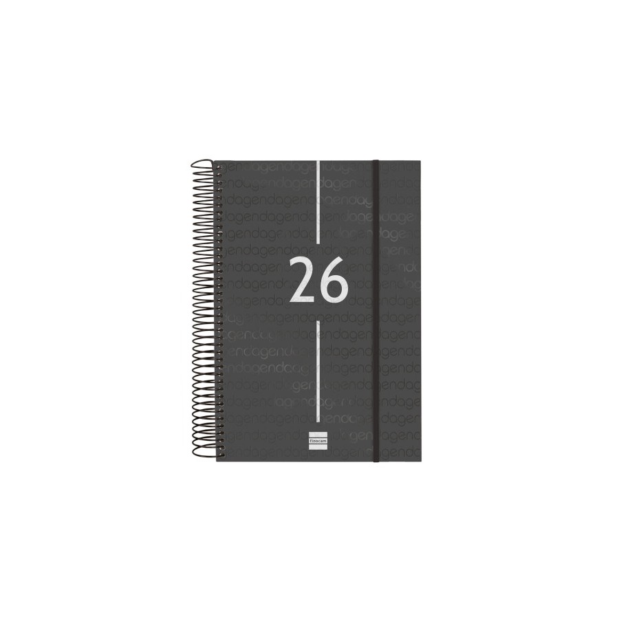 30488-AGENDA 2026 BASIC YEAR E11 165X242MM DIA PAGINA NEGRO FINOCAM 742076026 30488-AGENDA 2026 BASIC YEAR E11 165X242MM DIA PAGINA NEGRO FINOCAM 742076026