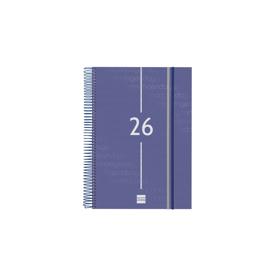 30490-AGENDA 2026 BASIC YEAR E40 210X297MM DIA PAGINA AZUL FINOCAM 741111026 30490-AGENDA 2026 BASIC YEAR E40 210X297MM DIA PAGINA AZUL FINOCAM 741111026