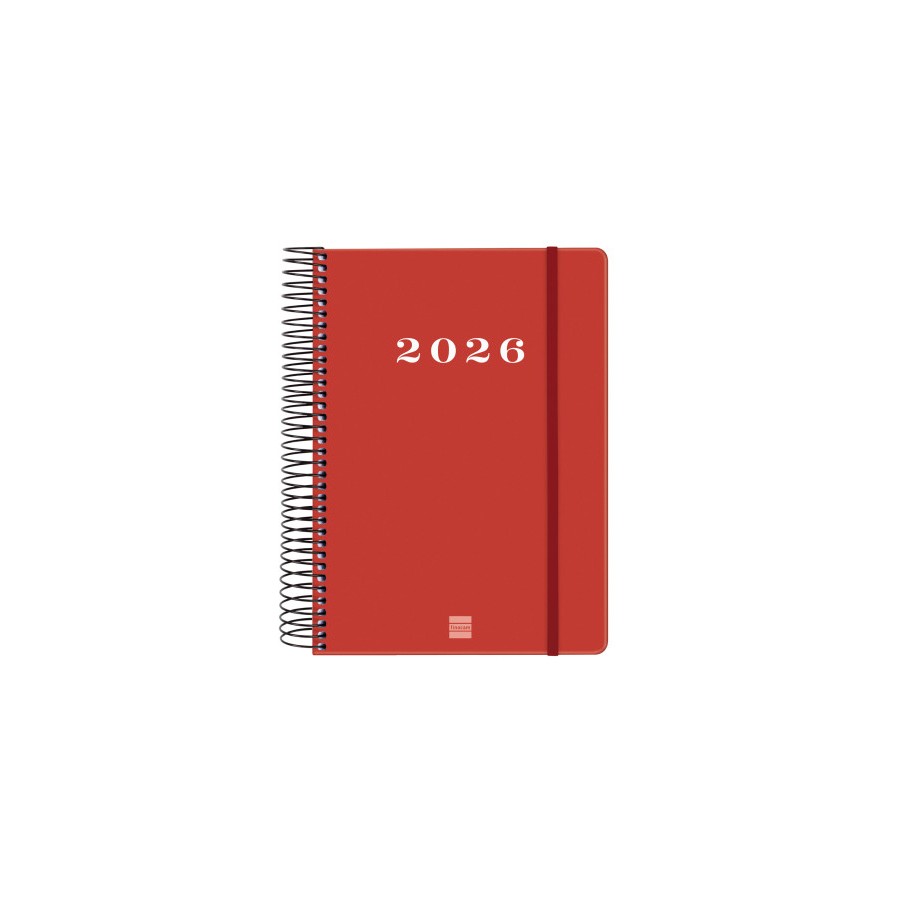 30506-AGENDA 2026 BASIC MY E10 155X212MM DIA PAGINA ROJO FINOCAM 743523026 30506-AGENDA 2026 BASIC MY E10 155X212MM DIA PAGINA ROJO FINOCAM 743523026