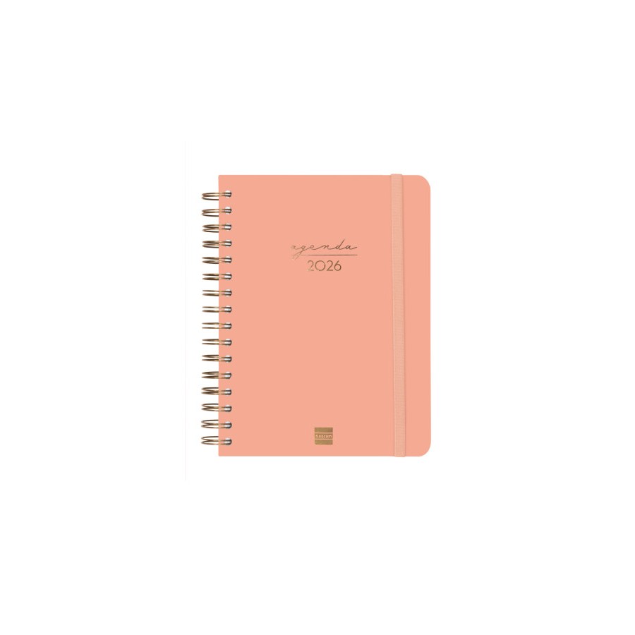 30541-AGENDA 2026 TRENDY ALMA E10 155X212MM DIA PAGINA CORAL FINOCAM 762040526 30541-AGENDA 2026 TRENDY ALMA E10 155X212MM DIA PAGINA CORAL FINOCAM 762040526