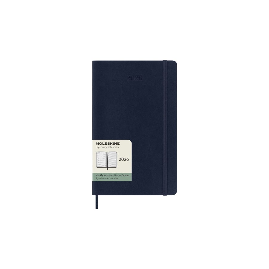 30567-AGENDA 2026 TAPA BLANDA 12 MESES SEMANAL L (13 X 21 CM) AZUL ZAFIRO MOLESKINE DSB2012WN3Y26 30567-AGENDA 2026 TAPA BLANDA 12 MESES SEMANAL L (13 X 21 CM) AZUL ZAFIRO MOLESKINE DSB2012WN3Y26