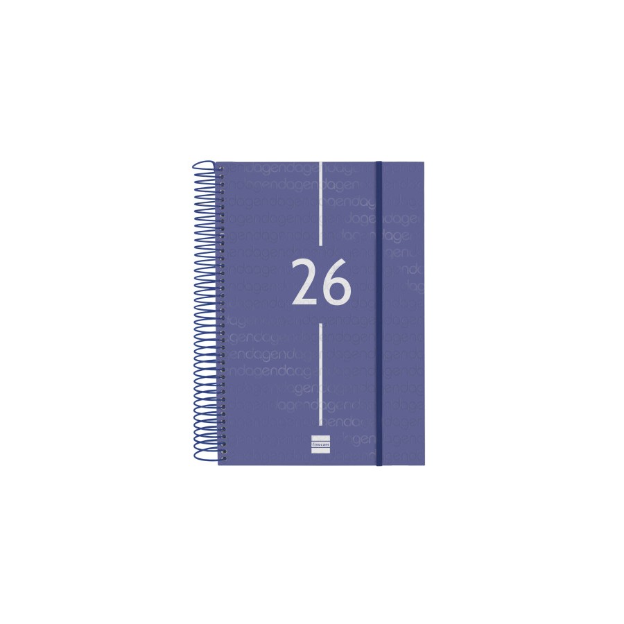 30590-AGENDA 2026 BASIC YEAR E11 165X242MM DIA PAGINA AZUL FINOCAM 742071026 30590-AGENDA 2026 BASIC YEAR E11 165X242MM DIA PAGINA AZUL FINOCAM 742071026
