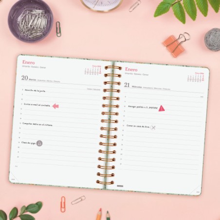 30601-AGENDA 2026 YOU E10 155X212MM DIA PAGINA TRIGO FINOCAM 760063026