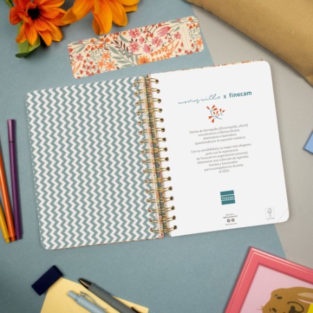 30604-AGENDA 2026 MONIQUILLA E10 155X212MM DIA PAGINA ESPIGA FINOCAM 770110226