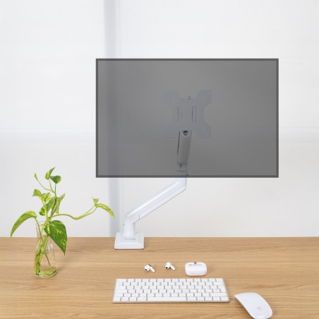 30664-TooQ DB1334TNR-W soporte para monitor 86,4 cm (34") Escritorio Blanco