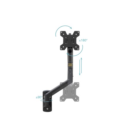 30668-TooQ LP1334TNR-B soporte para monitor 86,4 cm (34") Escritorio Blanco