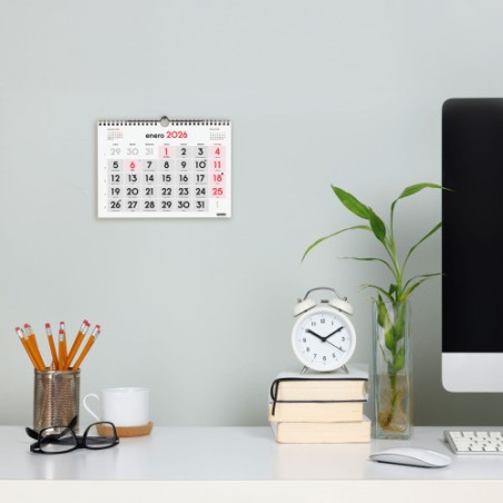 30731-CALENDARIO 2026 NEUTRO PARED NUMEROS GRANDES S 210X150MM FINOCAM 780200026