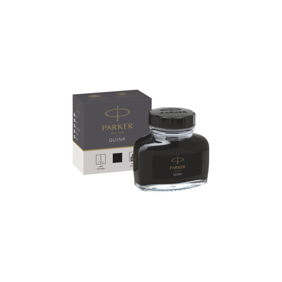 30738-FRASCO DE TINTA PARKER 57ML. PARA PLUMA ESTILOGRAFICA COLOR NEGRO PARKER 1950375 30738-FRASCO DE TINTA PARKER 57ML. PARA PLUMA ESTILOGRAFICA COLOR NEGRO PARKER 1950375