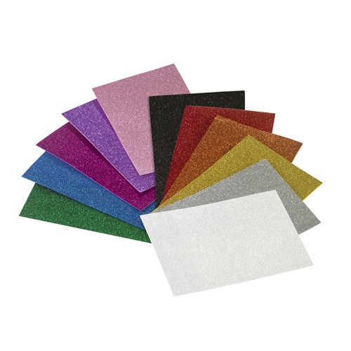 30748-LAMINA EVA 40X60 CM. PURPURINA VERDE OSCURO FAIBO 1659-04