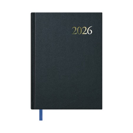 30759-AGENDA 2026 SEGOVIA SEMANA VISTA 14 X 20 CM. COLOR NEGRO DOHE 11116 - 26