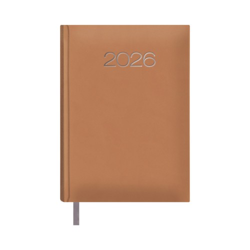 30824-AGENDA 2026 LISBOA DIA PAGINA 14 X 20 CM. COLOR CAMEL DOHE 11803 - 26