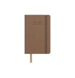 30886-AGENDA 2026 MANHATAN SEMANA VISTA BOLSILLO 8,5 X 13 CM. COLOR CAMEL DOHE 12872 - 26