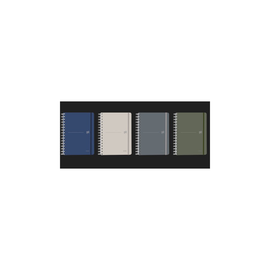 30953-AGENDA 2026 IDENTITY DIA PAGINA A5 15X21 COLORES SURTIDOS OXFORD 400201733