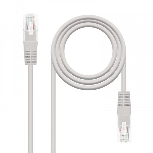 30971-Nanocable CABLE RED LATIGUILLO RJ45 CAT.6 UTP AWG24, 5.0 M