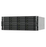 31041-QNAP TS-h2477AXU-RP Servidor de almacenamiento Bastidor (4U) AMD RyzenT 7 7745 32 GB DDR5 0 TB QNAP QTS Negro, Gri