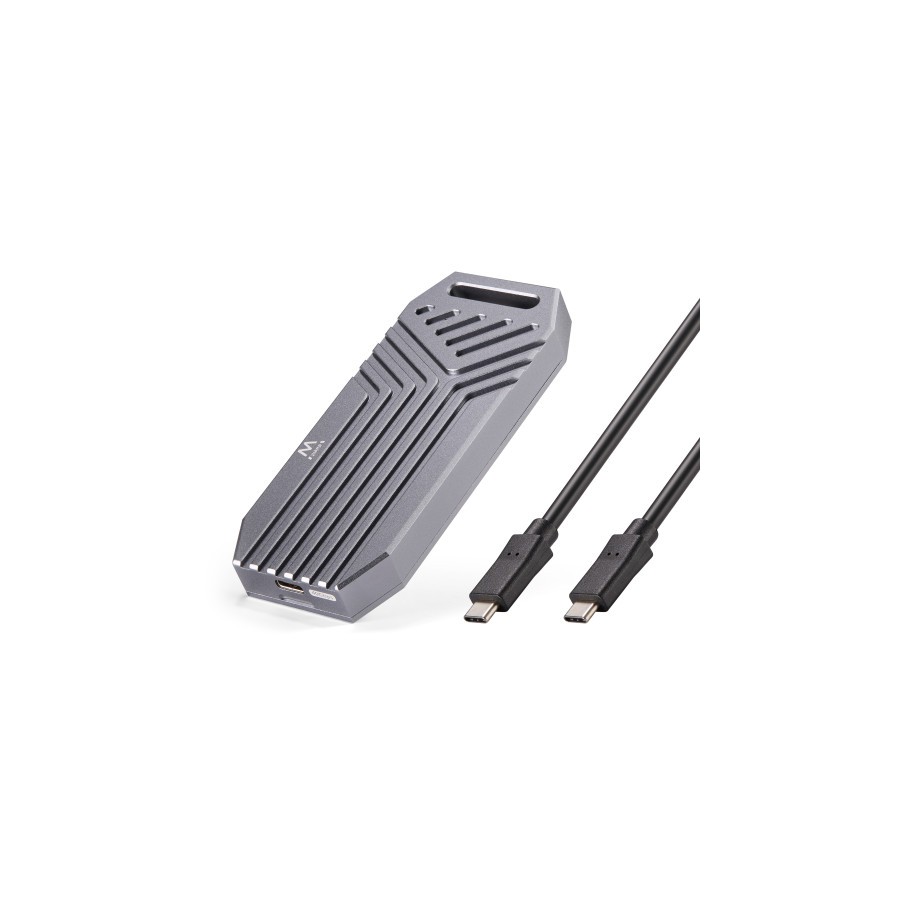 31056-Ewent EW7062 caja para disco duro externo Caja externa para unidad de estado solido (SSD) Gris Oscuro