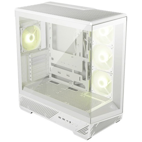 31074-CAJA MSI MAG PANO 130R PZ WHITE,3X2.5"+2X2.5"/3.5",3X120+1X120MM (ARGB),2XUSB3.2+1USB3.2 TYPE C+AUDIO+MICRO,MID TO