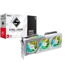 31114-VGA ASROCK RX9060XT SL 16GO,AMD,RX9060XT,16GB,GDDR6,128BIT,2HDMI+2DP (3 VENTILADORES)