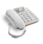 31154-Gigaset DL380 Telefono analogico Blanco Identificador de llamadas
