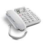 31155-Gigaset DL380 Telefono analogico Blanco Identificador de llamadas