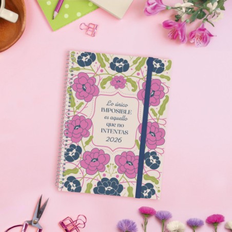 31355-AGENDA 2026 TRENDY DESIGN E10 155X212MM DIA PAGINA IMPOSIBLE FINOCAM 742312526