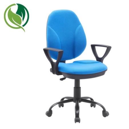 31388-SILLA ERGONOMICA OPERATIVA MODELO OURIZO AZUL ARCHIVO 2000 6450 AZ