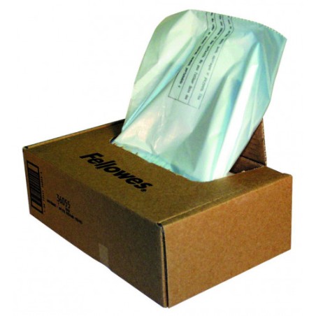 316-PACK 50 BOLSAS RESIDUOS 165 LITROS FELLOWES 36055