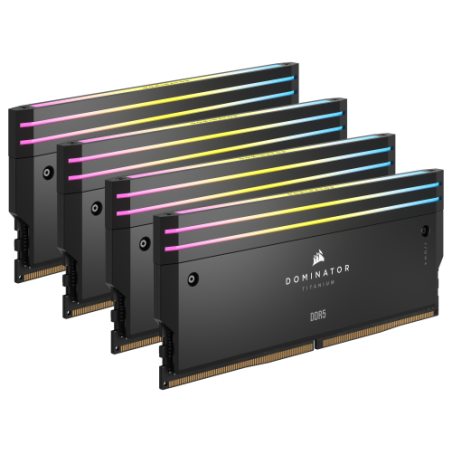 31655-Corsair Dominator Titanium CMP64GX5M4B6400C32 modulo de memoria 64 GB 4 x 16 GB DDR5 6400 MHz