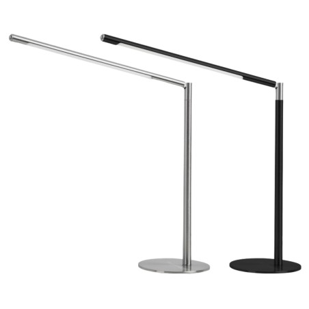 31693-LAMPARA CON REGULADOR DE INTENSIDAD DE LUZ LED AURA 15X39X42 CM NEGRO ARCHIVO 2000 5067 NE