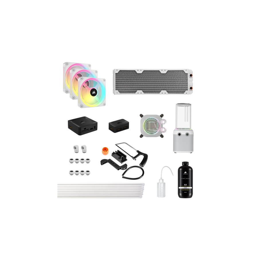 31713-Corsair XH405i Procesador Kit de refrigeracion liquida Blanco 31713-Corsair XH405i Procesador Kit de refrigeracion liquida Blanco