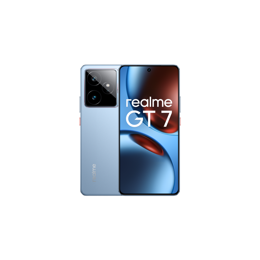 31839-realme GT 7 17,2 cm (6.78") SIM doble Android 15 5G USB Tipo C 12 GB 512 GB 7000 mAh Azul 31839-realme GT 7 17,2 cm (6.78") SIM doble Android 15 5G USB Tipo C 12 GB 512 GB 7000 mAh Azul
