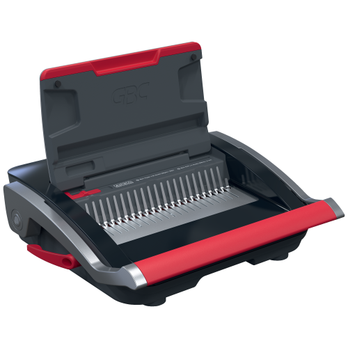 31917-ENCUADERNADORA CANUTILLO CB25 COLOR NEGRO / PLATEADO GBC 4410063