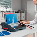 31920-ENCUADERNADORA CANUTILLO CB25 E COLOR NEGRO / PLATEADO GBC 4410064