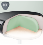 31924-TABURETE LEITZ ERGO CON RUEDAS COLOR NEGRO KENSINGTON 65780095