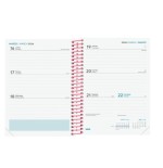32003-AGENDA ESCOLAR 2025-2026 DIVA 8o 120X164 SEMANA VISTA HORIZONTAL SPRING+ FINOCAM 536100426