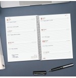 32015-AGENDA 2026 BASIC OPAQUE E10 155X212MM SEMANA VISTA HORIZONTAL AZUL FINOCAM 742761026