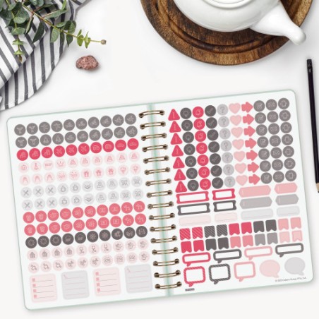 32020-AGENDA 2026 TRENDY ALMA E10 155X212MM DIA PAGINA MENTA FINOCAM 762040326