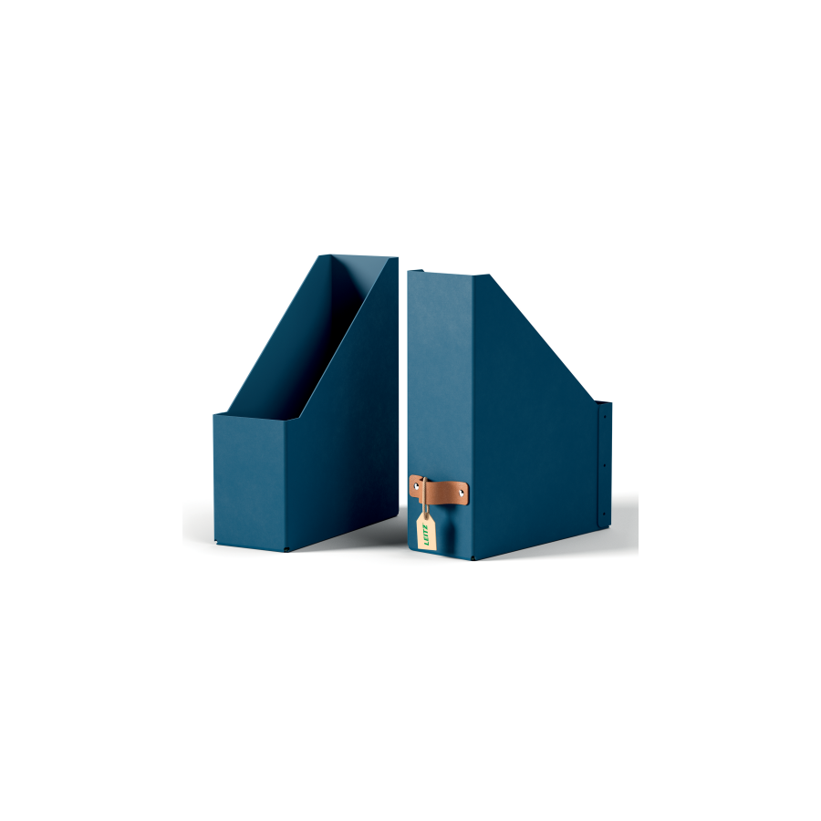 32196-PACK 2 REVISTEROS DE CARTON COLOR AZUL LEITZ 24710068 32196-PACK 2 REVISTEROS DE CARTON COLOR AZUL LEITZ 24710068