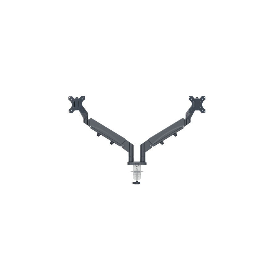 32236-BRAZO PARA MONITOR DUAL LEITZ ERGO SPACESAVING COLOR GRIS OSCURO KENSINGTON 65370089