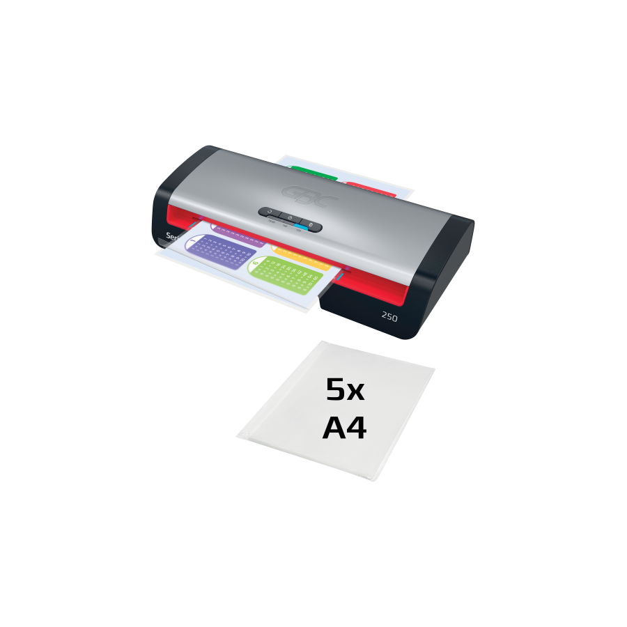 32245-PLASTIFICADORA MODELO 250 DIN A4 COLOR PLATA GBC 4410070EU 32245-PLASTIFICADORA MODELO 250 DIN A4 COLOR PLATA GBC 4410070EU